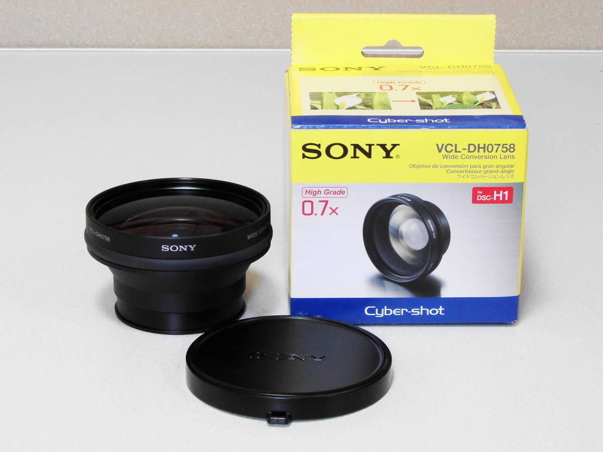 SONY DSC H1 デジタルカメラ+ SONYテレコンバージョンレンズ VCL SONY DSC H1 デジタルカメラ+ SONYテレコンバージョンレンズ VCL