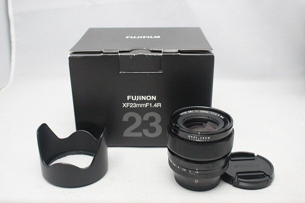 1円スタート　☆良品☆　【中古】Fujifilm XF 23mm F1.4 R 富士フイルム XFレンズ フジノンレンズ_画像1