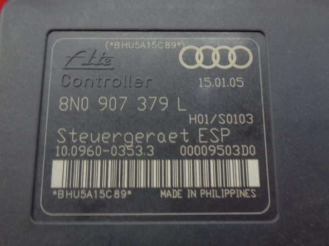 [RMDup30784] Audi TT 3.2 quattro S линия ABS единица б/у хороший товар согласовано . разрешение (8N серия /8NBHEF/8N0907375L/ насос / силовой привод )