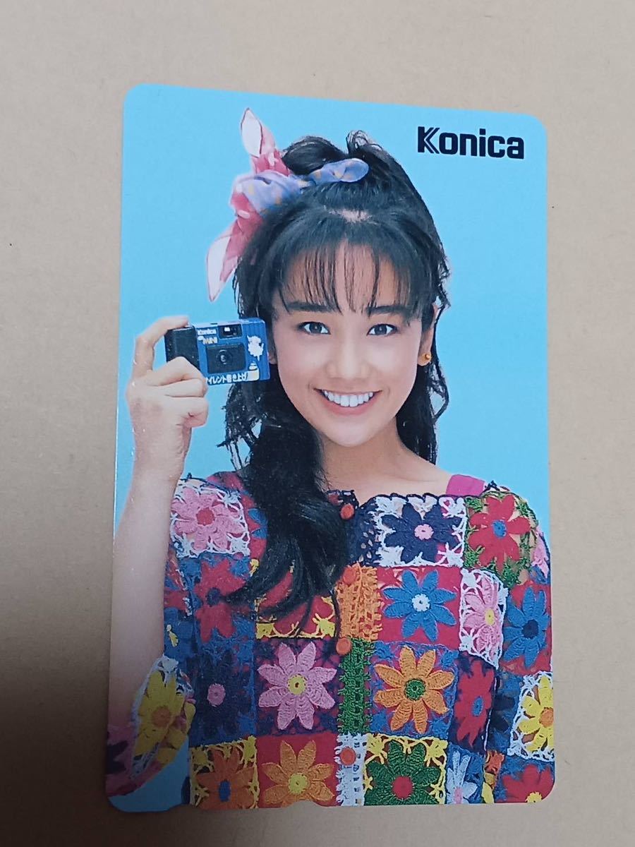  телефонная карточка Nishida Hikaru Konica ⑧