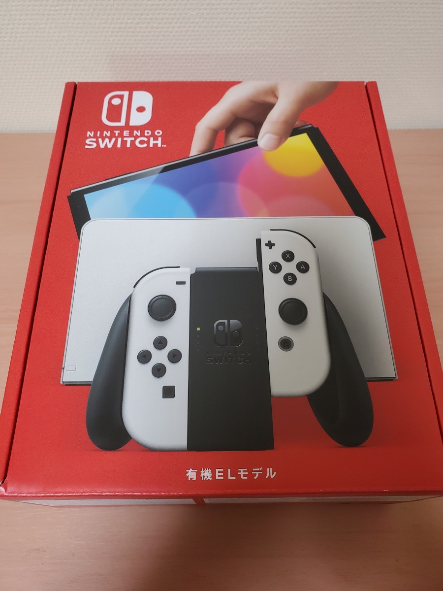 新品未開封 Nintendo Switch(有機ELモデル) Joy-Con(L)/(R) ホワイト