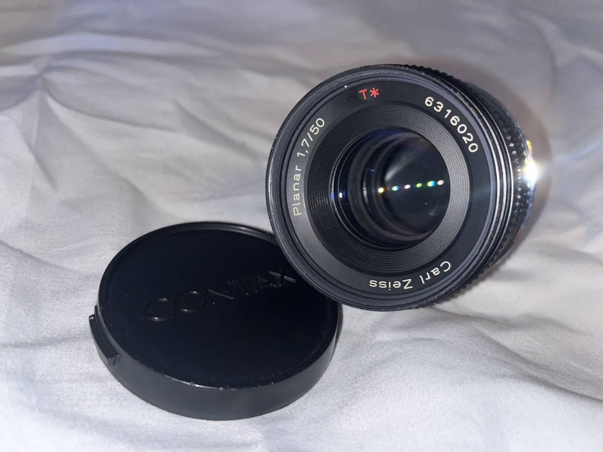 美品！標準の帝王 Planar 50mm F1.4 AEJ オールドレンズ-