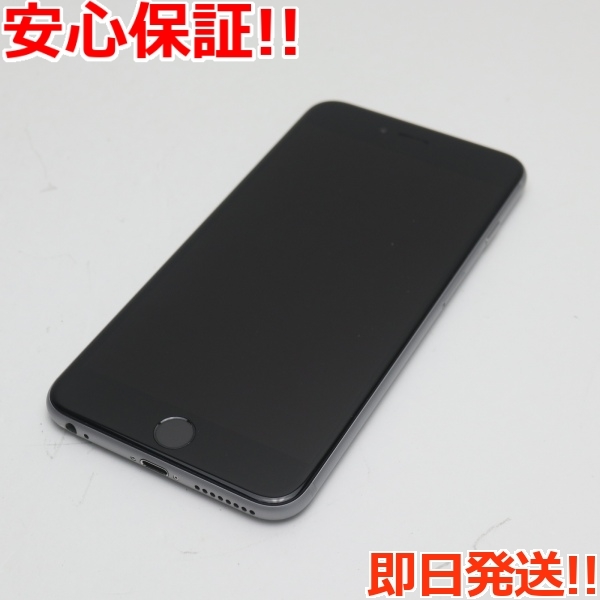 GINGER掲載商品】 スペースグレイ 32GB PLUS iPhone6S SIMフリー 超美