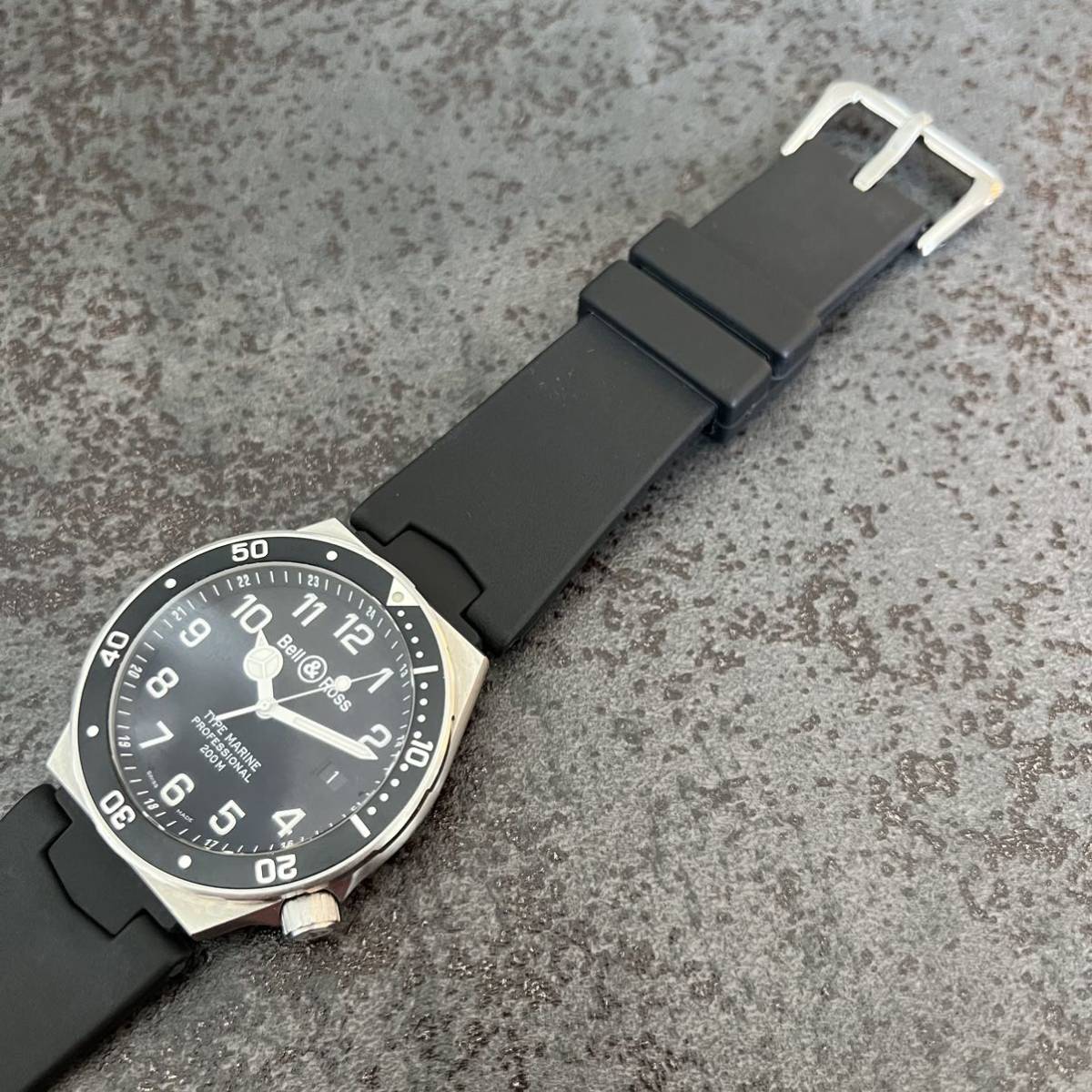 Bell&Ross ベル&ロス タイプマリーン ダイバー腕時計 410S