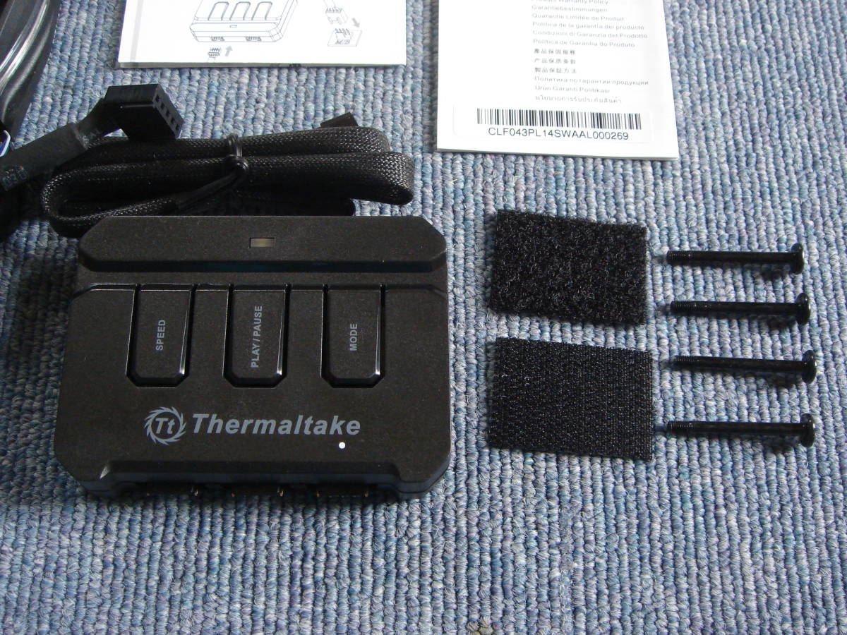  new goods unused? Thermaltake Riing 14 CL-F043-PL14SW-A operation not yet verification junk treatment 