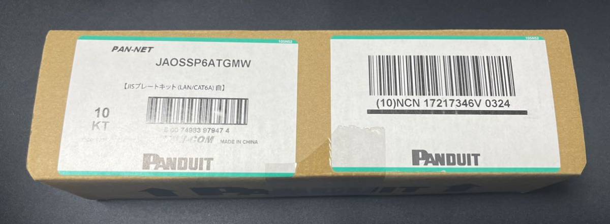 PANDUIT JAOSSP6ATGMW CAT6A 10個セットEGJT-1付 alianca.pe.gov.br