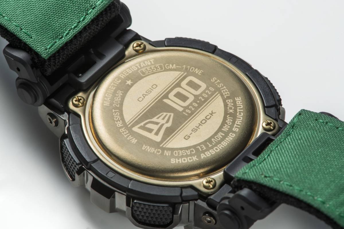 New Era × G-SHOCK GM-110NE-1AJR ニューエラ 100周年記念モデル 国内正規品 新品・未試着の画像4