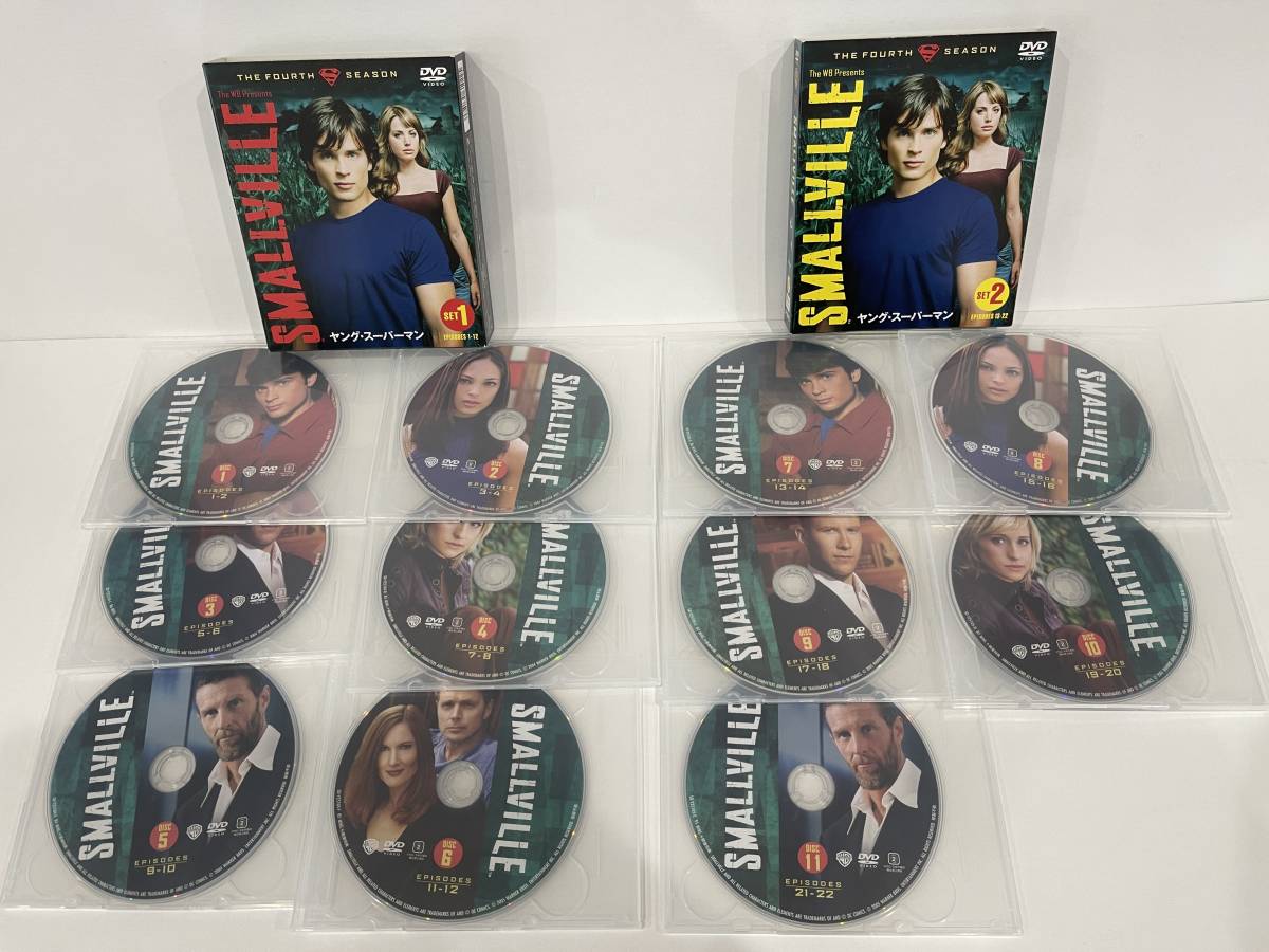 *DVD-BOX SMALLVILLE/ Young * Супермен collectors * box season 1~5 комплект все 10BOX* б/у товар (DISC1 штук недостача есть )