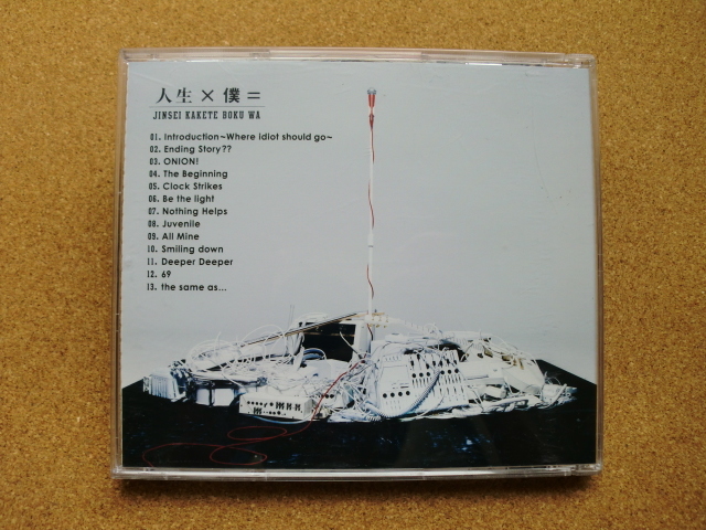 ＊【CD】ONE OK ROCK／人生×僕＝（AZCS-1024）（日本盤）_画像3