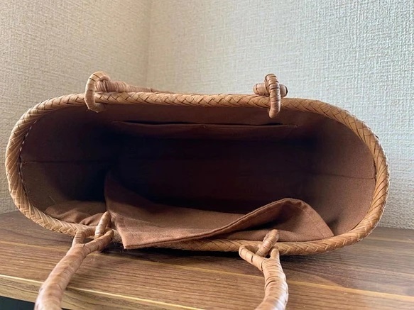 山葡萄 手作り 籠バッグ 細ひご チャーム・たわし付き | noonanwaste.com