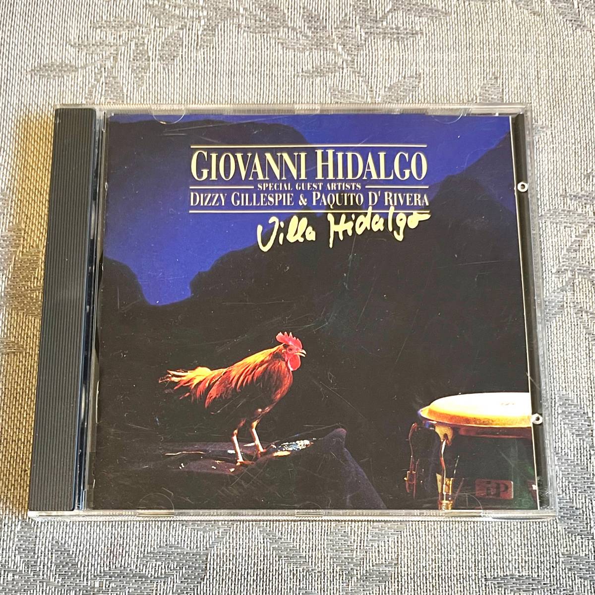 【CD】Giovanni Hidalgo / Villa Hidalgo：ジョヴァンニ・イダルゴ（ゲスト Dizzy Gillespie, Paquito D'Rivera）Latin Jazz_画像1