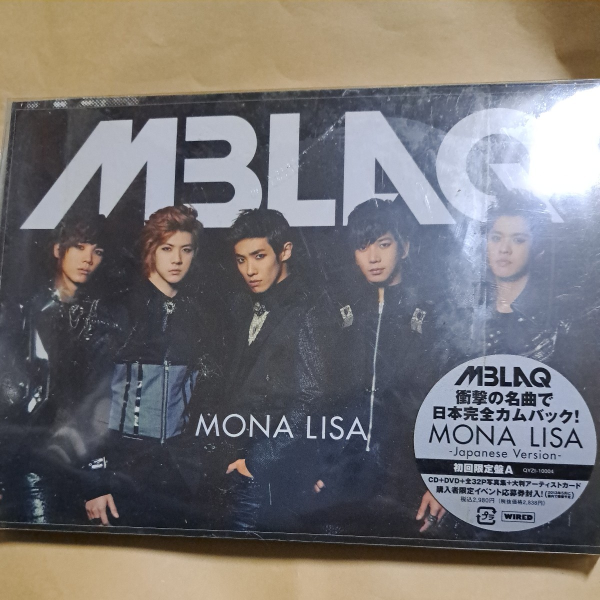 MBLAQ MONA LASA ジャパニーズバージョン初回限定盤A CD DVD 写真集