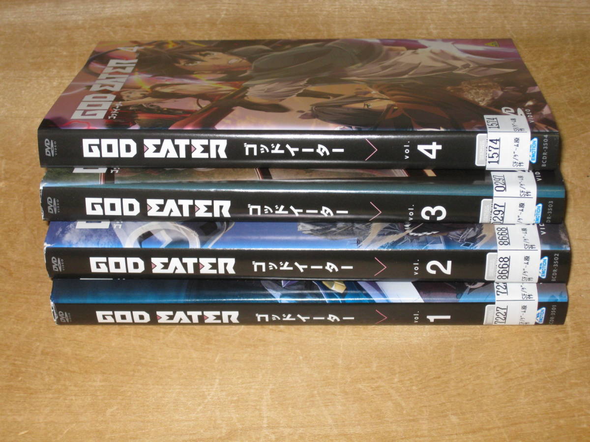 レンタルDVD★ゴッドイーター / GOD EATER 全4巻セット 送¥180～の画像3