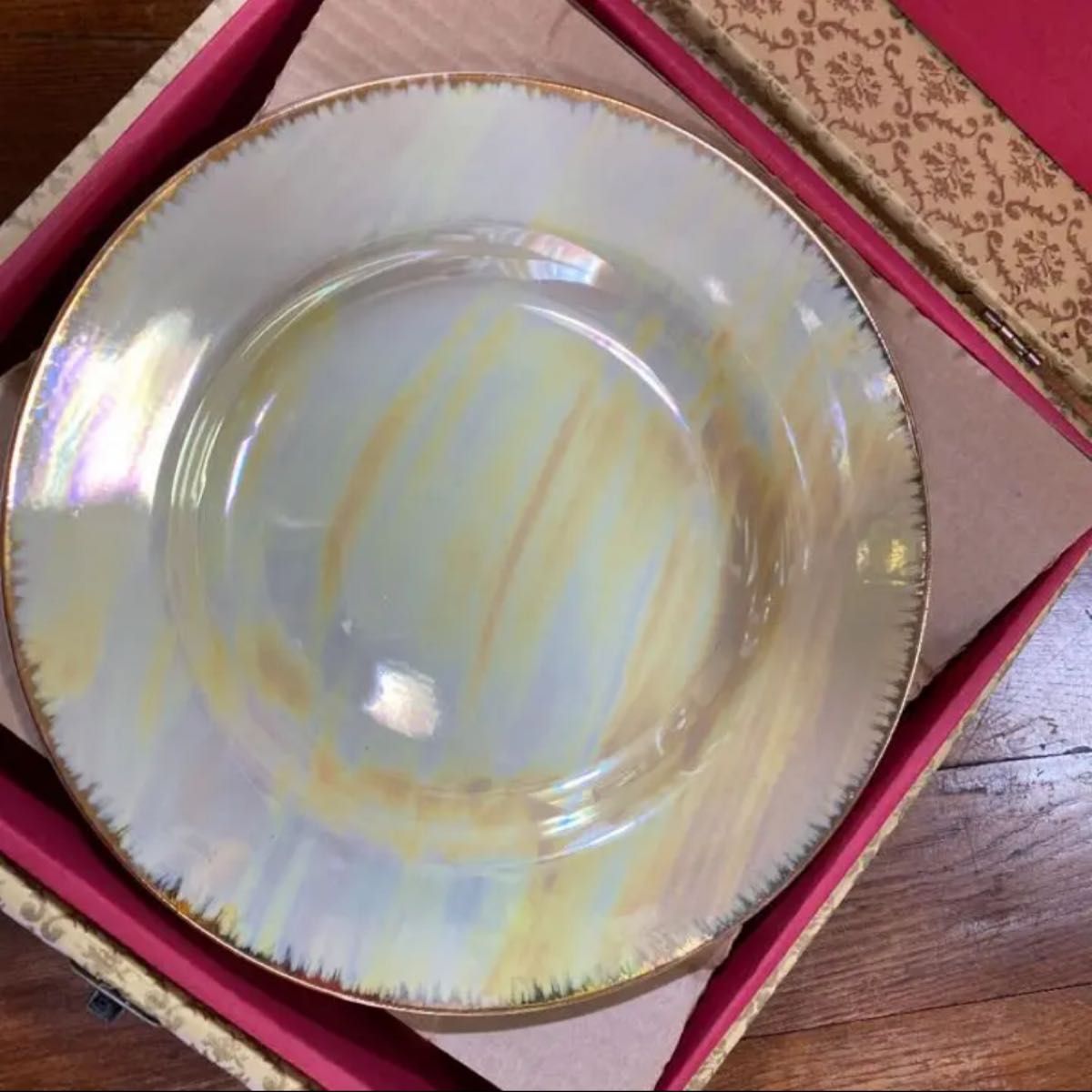 pigeon china カレー皿セット　黄色いお皿　スプーン付き
