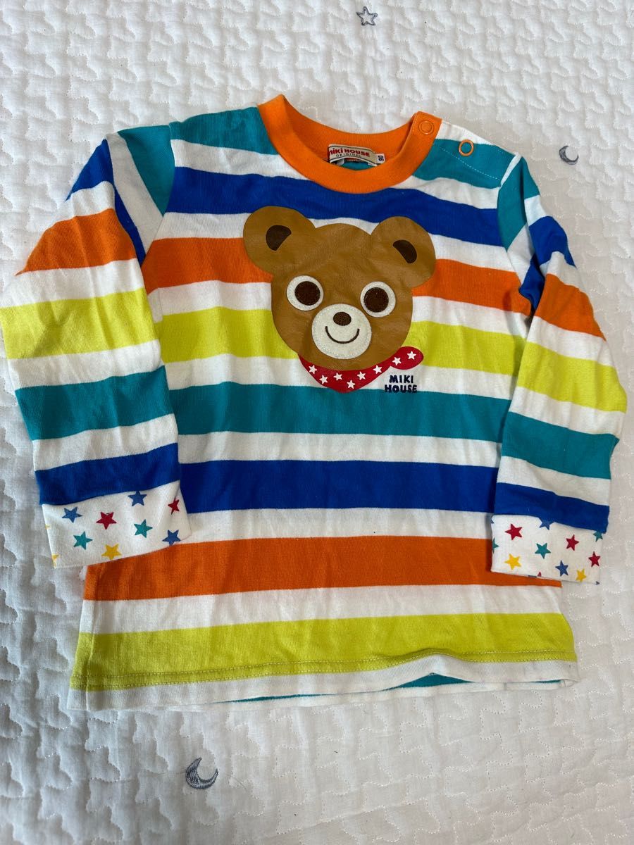ミキハウスロンT90cm プッチー 長袖Tシャツ MIKIHOUSE|Yahoo!フリマ