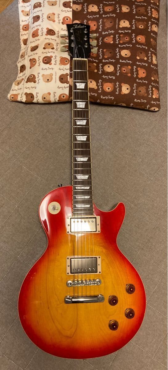 ついに再販開始!】 ☆美品☆エピフォン レスポール jr ブラック TOKAI