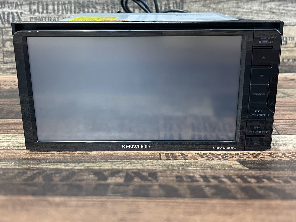 ケンウッド MDV-L406W ☆No.178☆メモリーナビ☆2019年☆ワンセグ