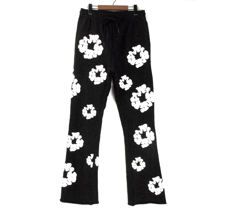 READY MADE DENIM TEARS フレア スウェット パンツ 花柄 | www.disk.kh