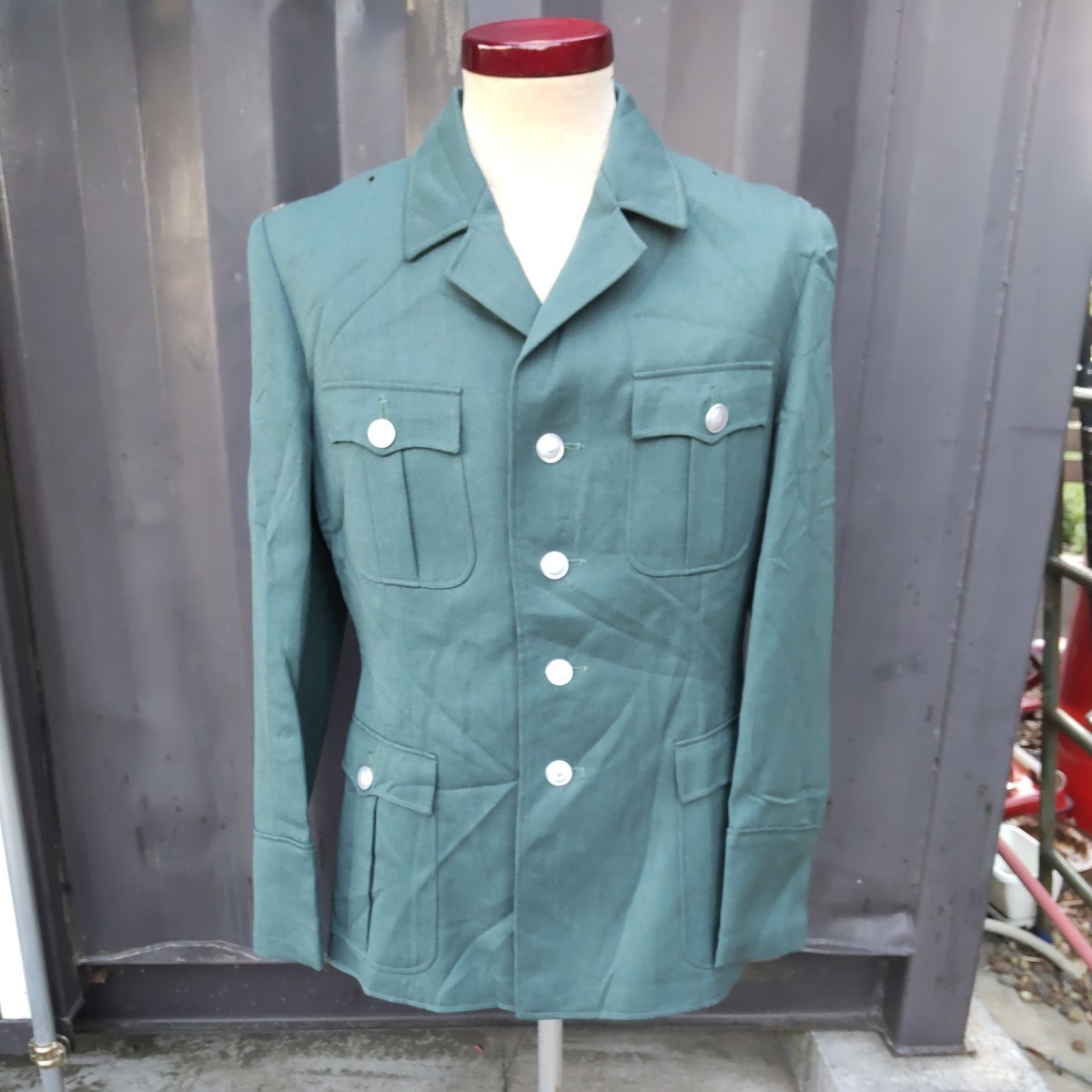 1着でも送料無料 東ドイツ軍 g48VP将校用ジャケット veme.fi
