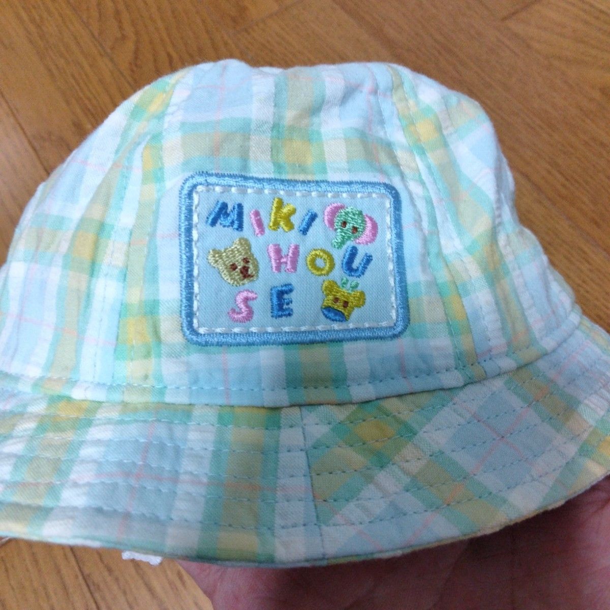 新品未使用》ミキハウス 新生児 ベスト&キャップ - その他