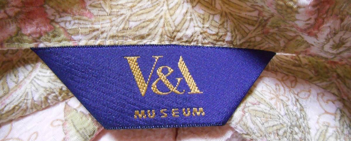 新品★victoria and albert museum V&A london 長袖ブラウス ビンテージ 日本製 東京ブラウス _画像6