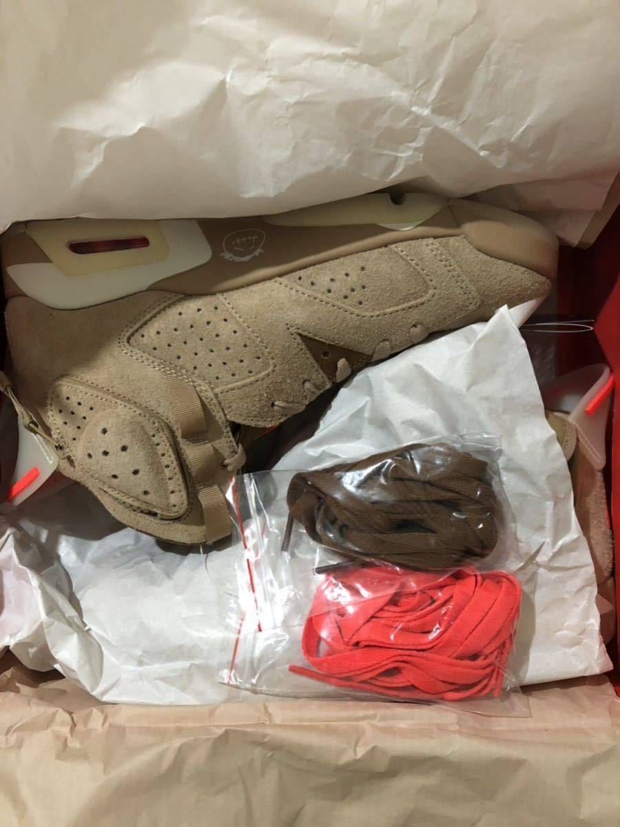 Travis Scott × Nike Air Jordan 6 British Khaki トラヴィス