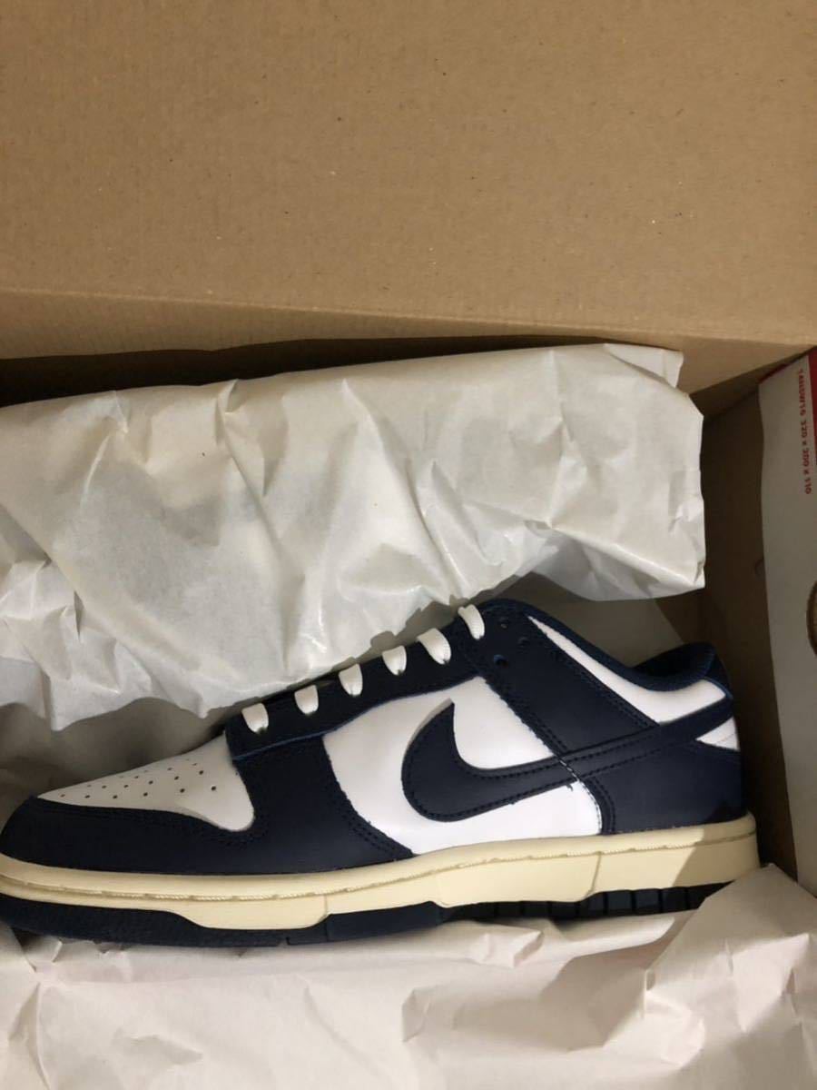NIKE ナイキ ウィメンズ ダンクロー ヴィンテージネイビー W 27.5cm