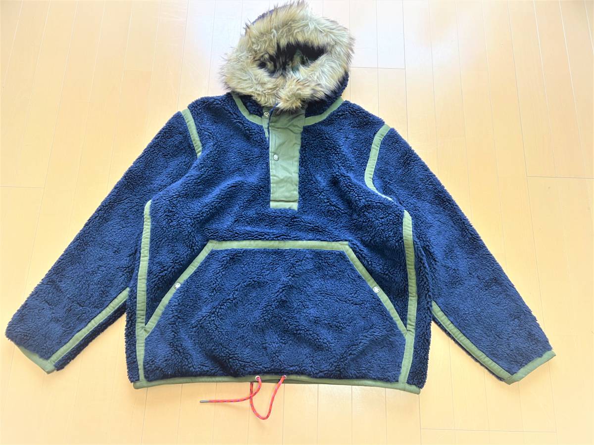  new goods unused * masterpiece fleece *f-ti-[ gorgeous fur equipment ornament ]POLO Ralph Lauren genuine article . know adult . recommended make fleece * pull over *RRL