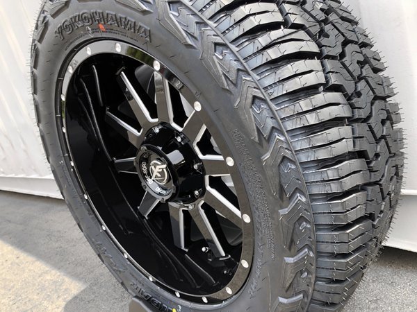 20x10J ランクル200 ランクル100 XF OFFROAD XF219 20インチマッドタイヤホイールセット YOKOHAMA GEOLANDAR X-AT 285/55R20 33x12.50R20_画像5