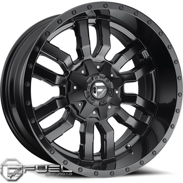 FUEL D596 Sledge HUMMER ハマー H2 H1 新品 22x12J 22×12J 22インチマッドタイヤホイールセット ATTURO TRAIL BLADE XT 325/50R22_画像2