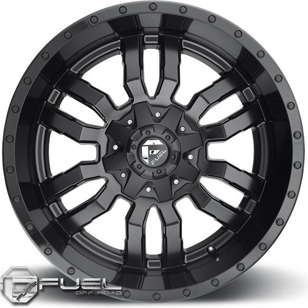 FUEL D596 Sledge ハマー H2 H1 HUMMER 新品 20インチマッドタイヤホイールセット ATTURO TRAIL BLADE MT 35x12.50R20 37x13.50R20_画像4