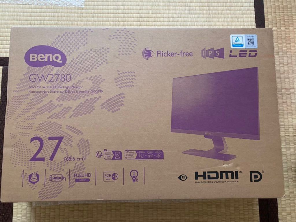 新品未開封 BenQ GW2780 アイケアモニター 27インチ 軽減ベゼルレス