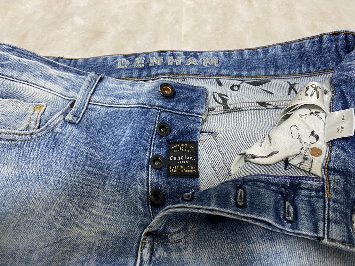 DENHAM デンハム ★ RAZOR GRARSS レイザー SLIM FIT Candiani denim ★ W31 L32 ★_画像2