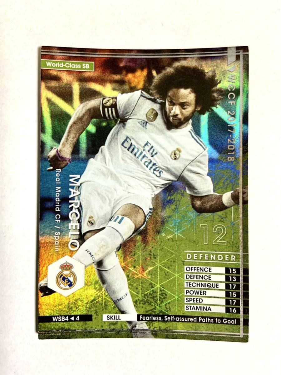 WCCF 付録等【3】 Yahoo!オークション - WCCF 2017-2018 マルセロ Panini 17-18