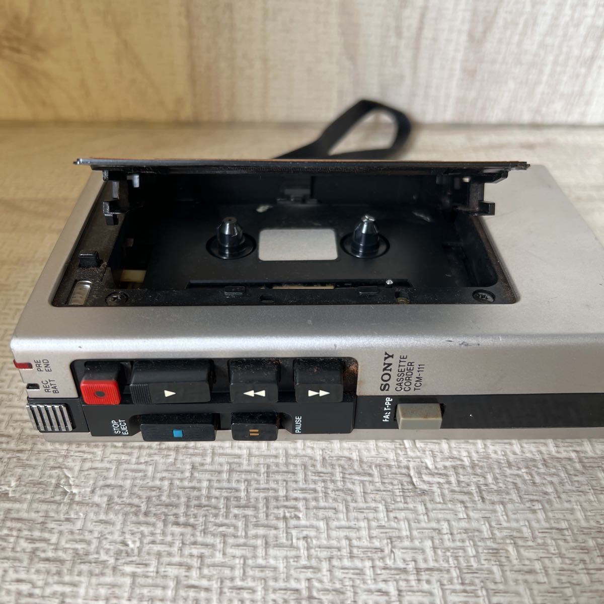 ［100514］SONY カセット　コーダー　TCM-111_画像2