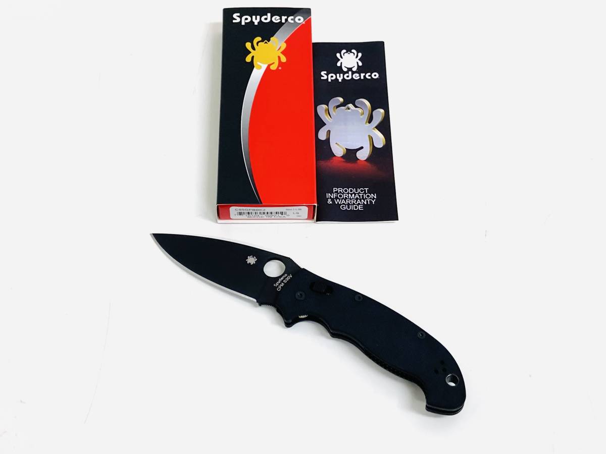 売れ筋介護用品も! Spyderco スパイダルコ ナイフ マニックス2 XL