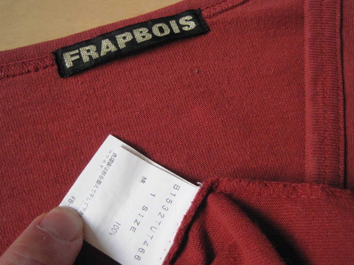  Frapbois FRAPBOIS футболка cut and sewn 1