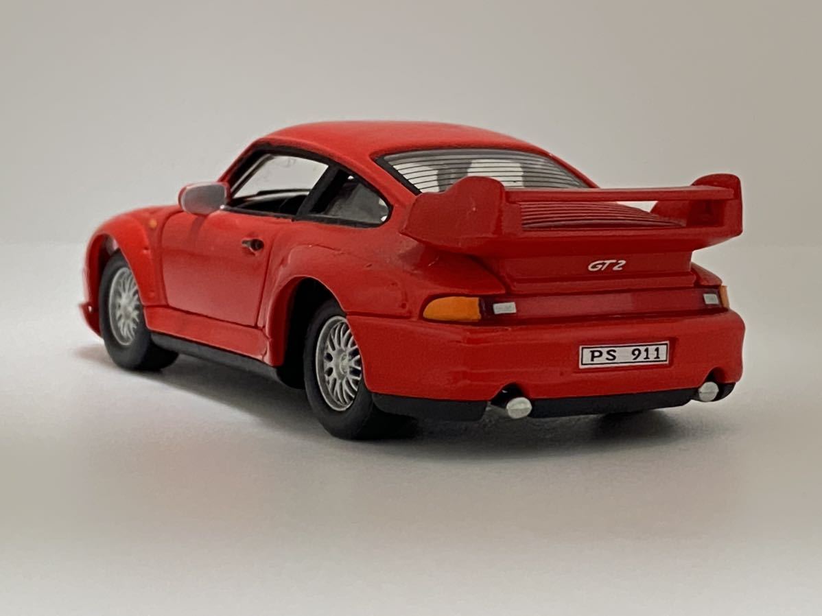  Porsche 911 GT2 minicar Hongwell 1/43 PORSCHE Carrera 