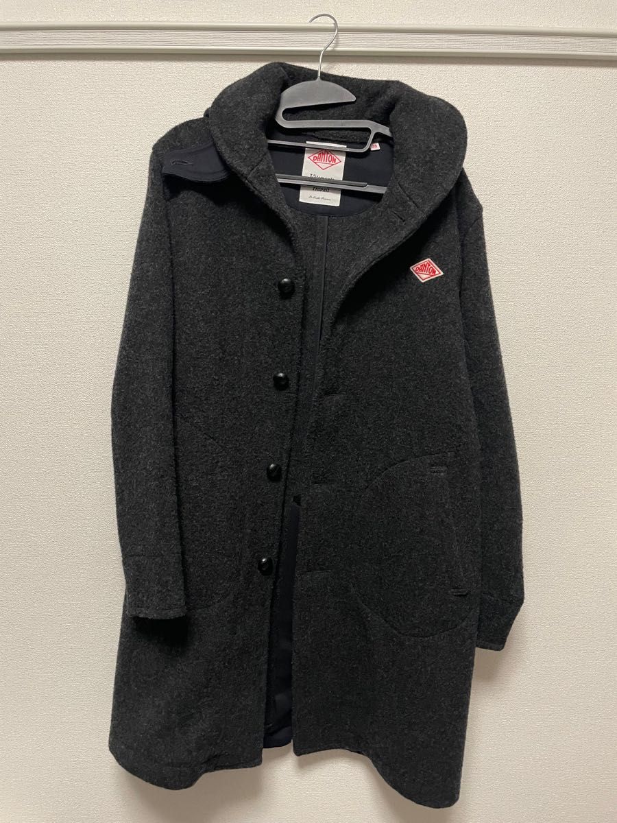 DANTON ダントン ウールモッサ コート JD-8454 WOM グレー サイズ38
