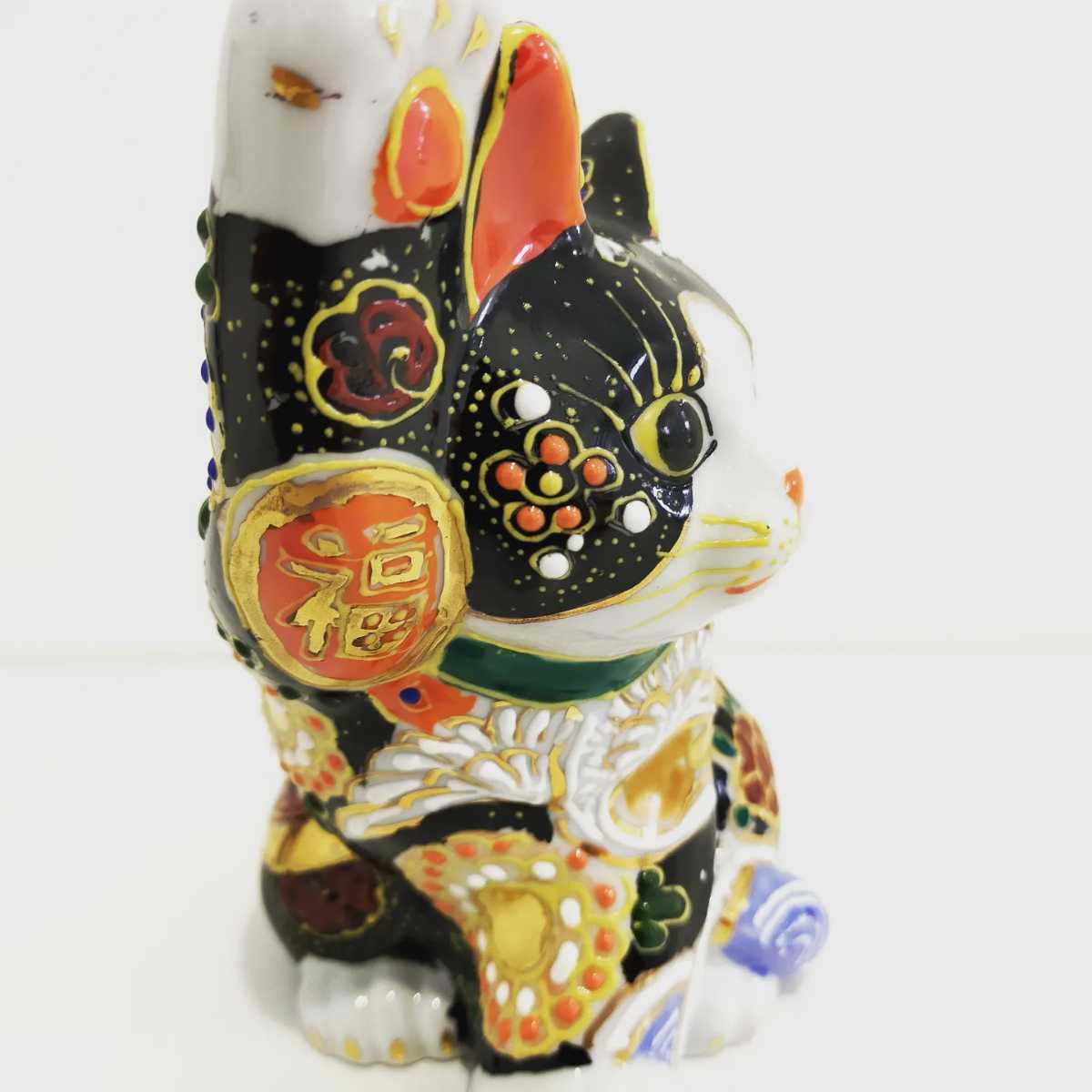 匿名配送】九谷焼 招き猫 縁起尽し 新品未使用 招福|PayPayフリマ