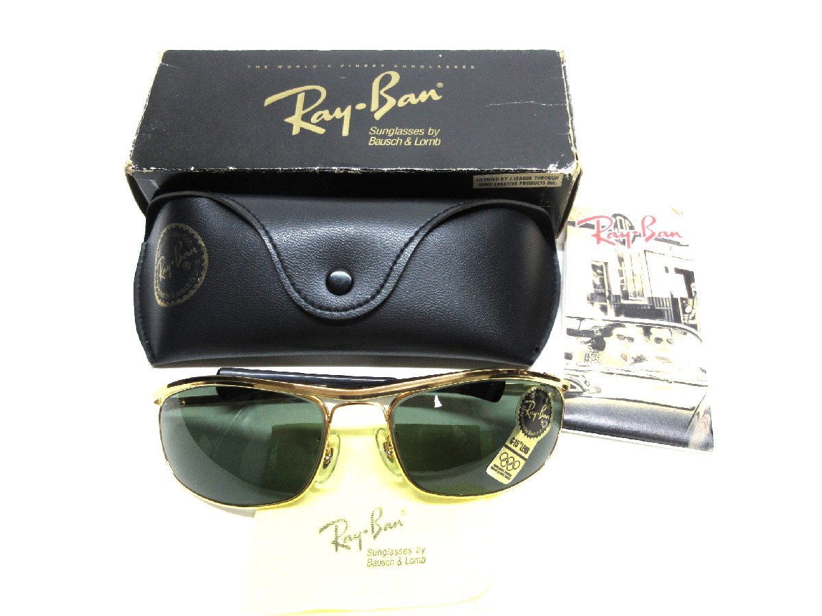  не использовался ( неиспользуемый товар товар ) B&L RayBan OLYMPIAN 1DX/L0255boshu ром RayBan o Lynn Piaa n1DX/G-15/ one tela/ легкий rider 