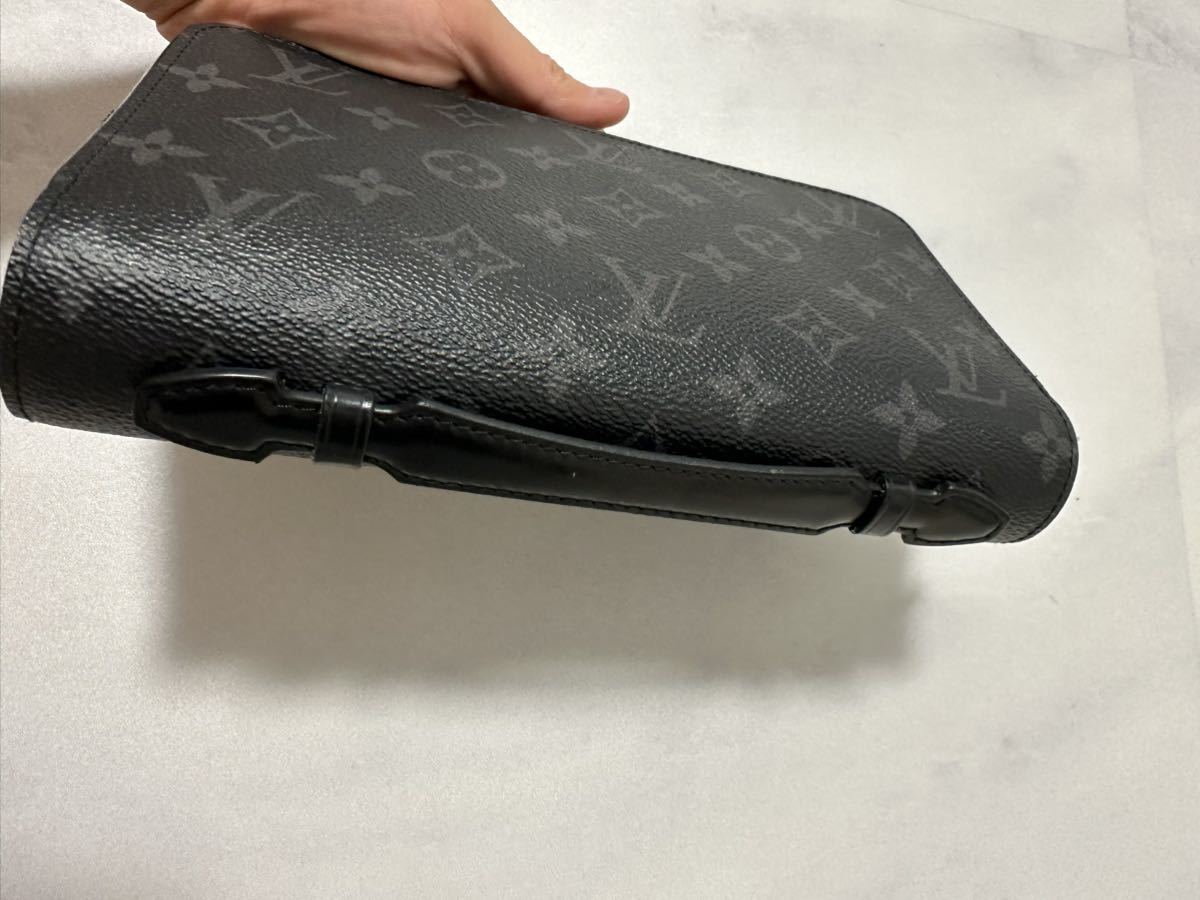 ルイヴィトン モノグラム・ エクリプス ジッピーXL 長財布 クラッチ