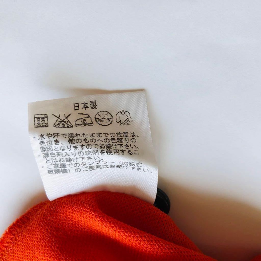●送料210円〜 Masters 半袖 ポロシャツ メンズ Lサイズ オレンジ ゴルフウェア 古着 中古 412_画像7