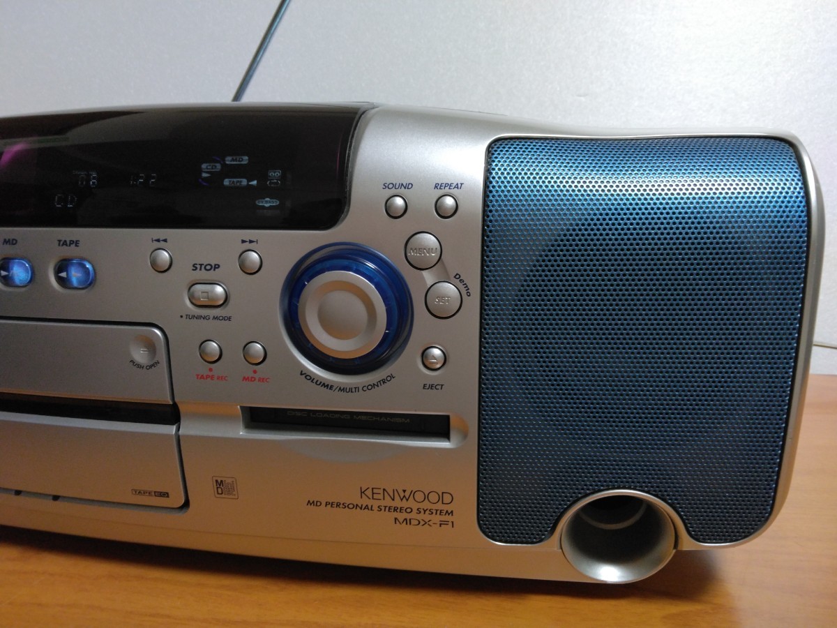 KENWOOD MDX-F1 CD/MD/ラジカセ | www.rkinstruments.com.sg