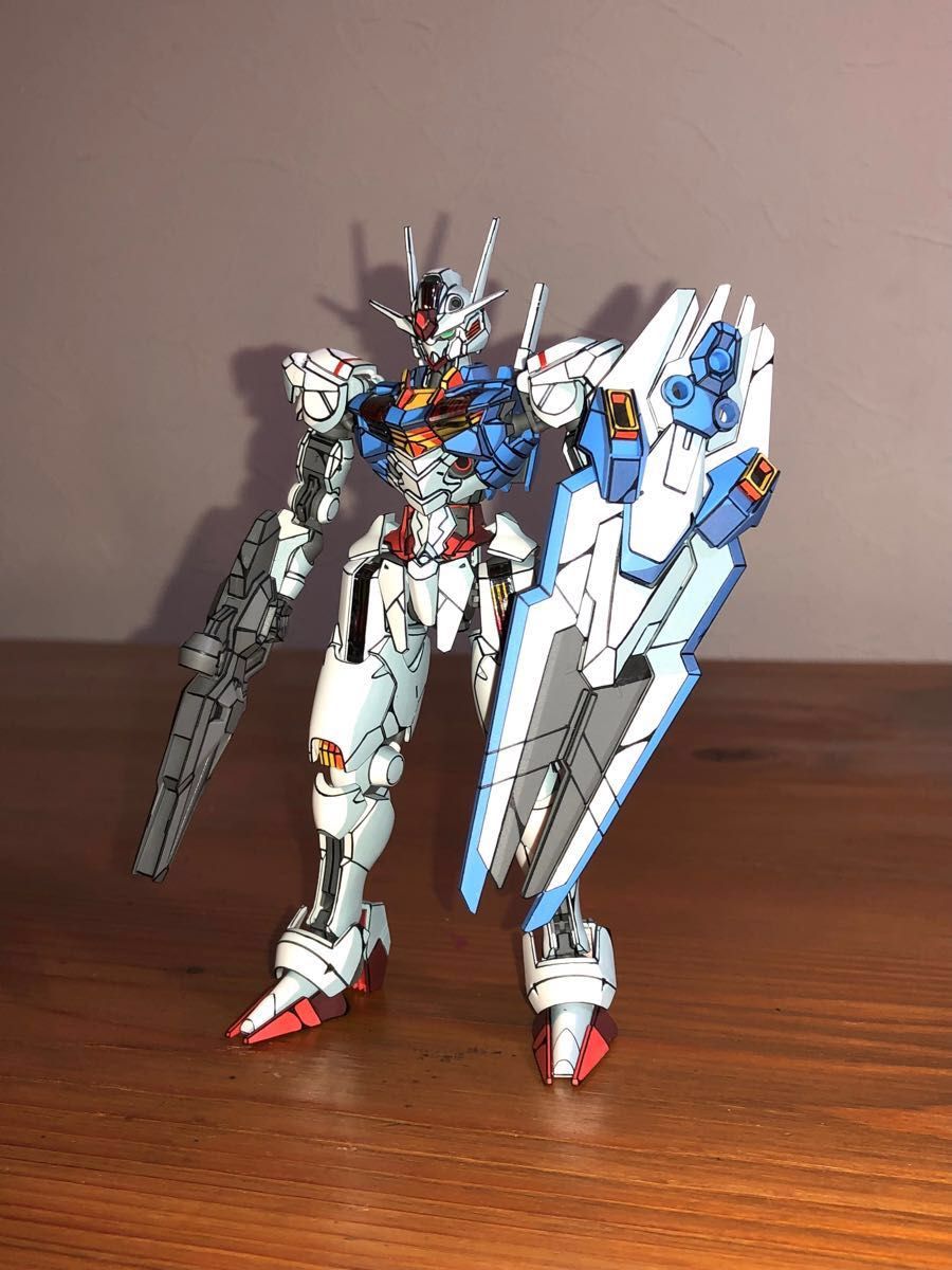 ガンダムエアリアル hg 水星の魔女 ガンプラ 塗装済み完成品 ガンダムエアリアル hg 水星の魔女 ガンプラ 塗装済み完成品