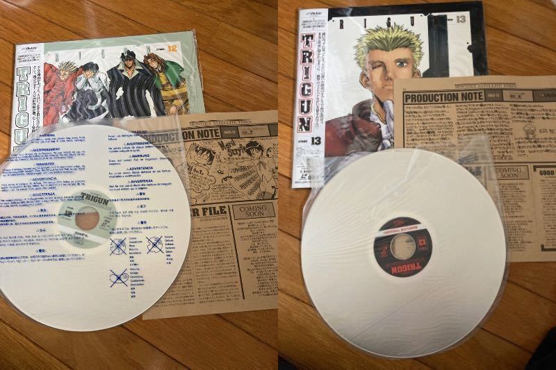 トライガン TRIGUN レーザーディスク LD box 全巻 1998年 トライガン TRIGUN レーザーディスク LD box 全巻 1998年
