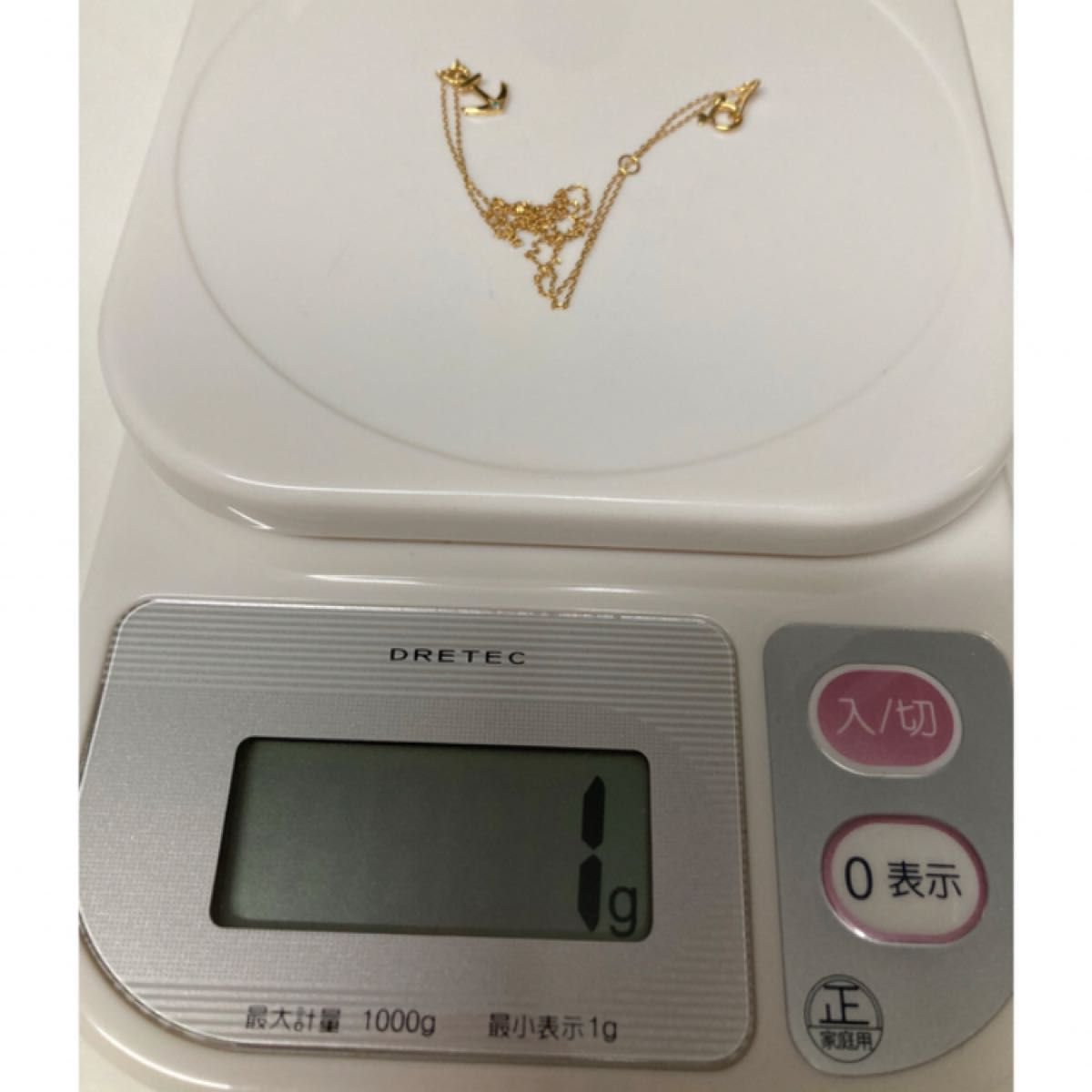 値下交渉可能です スタージュエリー K18アンカーネックレス 碇 ブルー