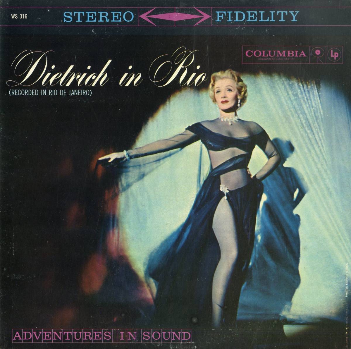 A00543719 LP マレーネ・ディートリヒ(MARLENE DIETRICH)「Dietrich In