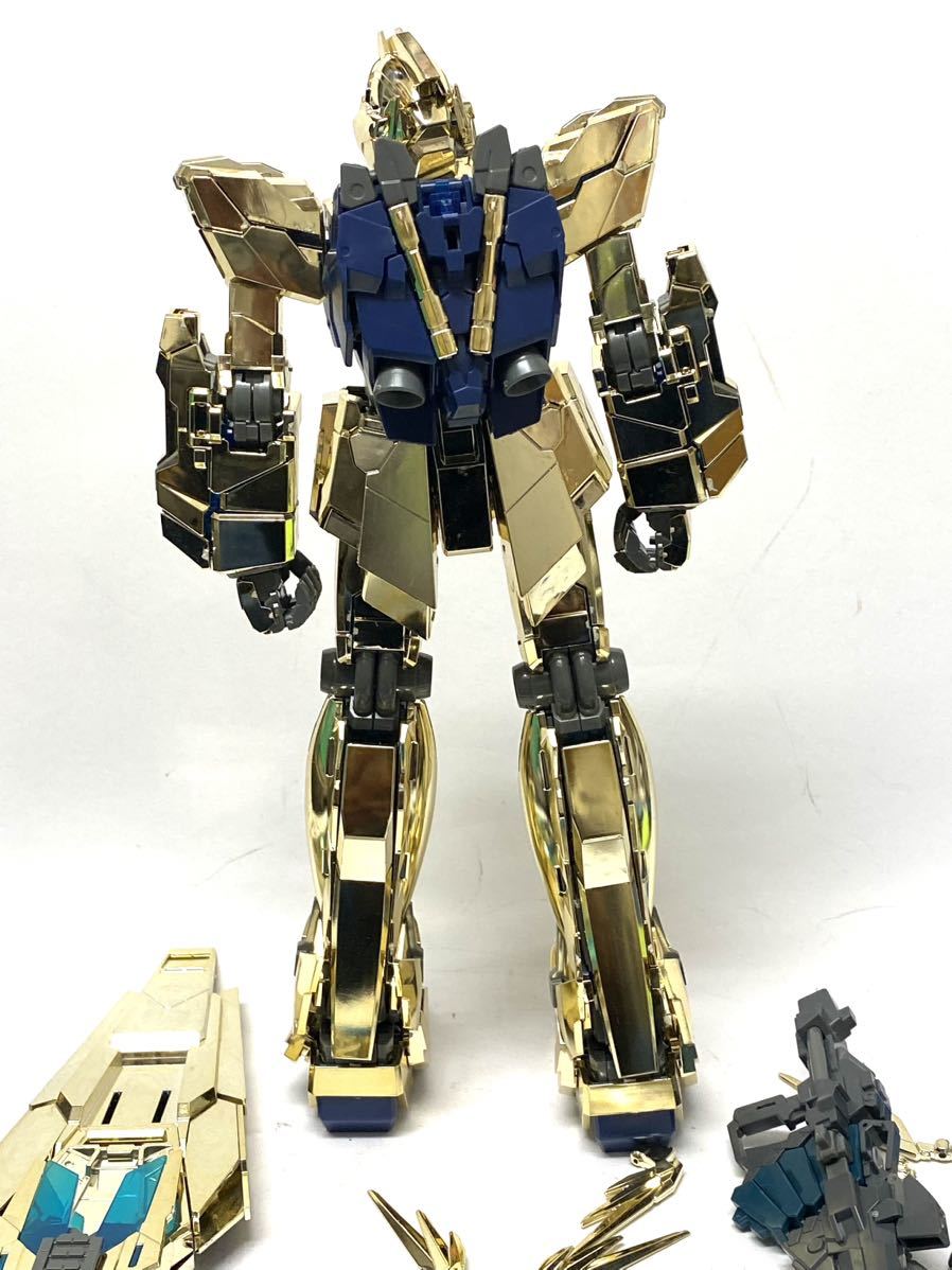 希少 1/100 MG ユニコーンガンダム ゴールドメッキ 金メッキ 完成品