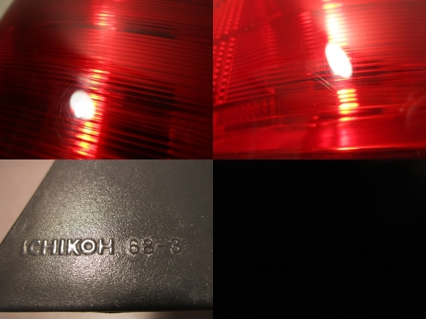 ウィッシュ ZNE10G テールランプ 右 ICHIKOH 68-3 ◎LED点灯写真あり_画像9